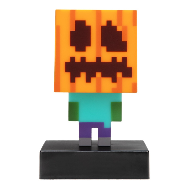 Paladone Minecraft - Zombie Jack O Lantern-ikonlys i gruppen LEGETØJ, BØRN & BABY / Børneværelse / Belysning til børn / Bordlamper hos TP E-commerce Nordic AB (D28766)