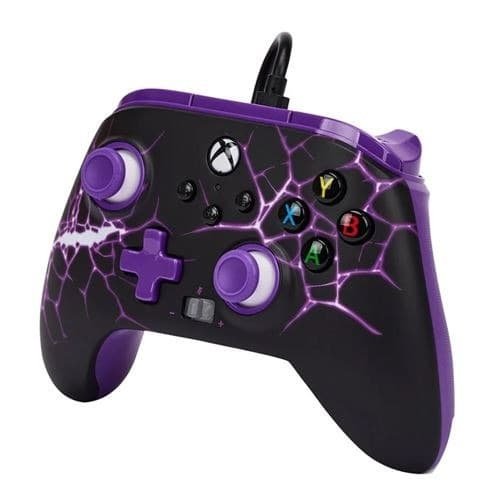 PowerA Enhanced Wired Controller - Purple Magma/ Xbox Series X i gruppen HJEMMEELEKTRONIK / Spilkonsoller og tilbehør / Xbox Series X hos TP E-commerce Nordic AB (D28775)