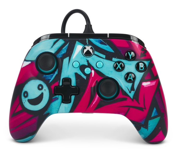 PowerA Advantage Wired Controller - vild stil / Xbox Series X i gruppen HJEMMEELEKTRONIK / Spilkonsoller og tilbehør / Xbox Series X hos TP E-commerce Nordic AB (D28801)