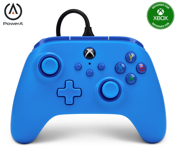 PowerA Kablet controller - blå/ Xbox Series X i gruppen HJEMMEELEKTRONIK / Spilkonsoller og tilbehør / Nintendo Switch hos TP E-commerce Nordic AB (D28802)
