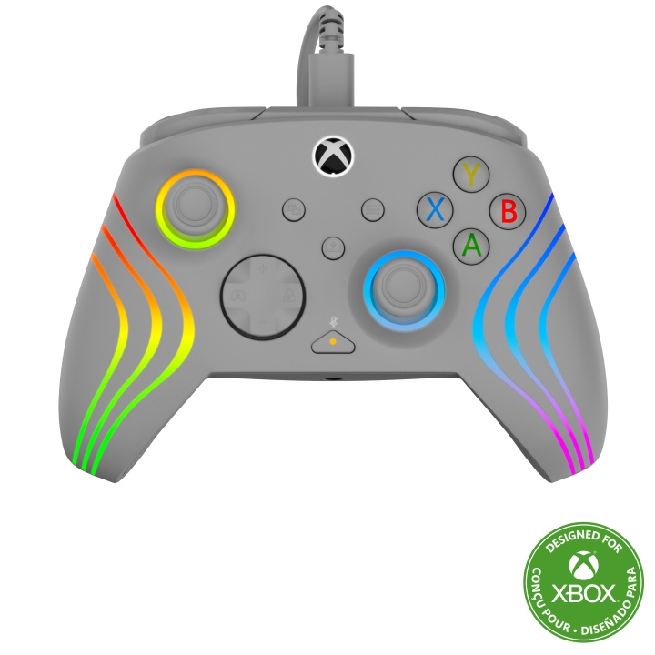 Turtle Beach Afterglow Wave kablet controller - grå i gruppen HJEMMEELEKTRONIK / Spilkonsoller og tilbehør / Xbox Series X hos TP E-commerce Nordic AB (D28808)