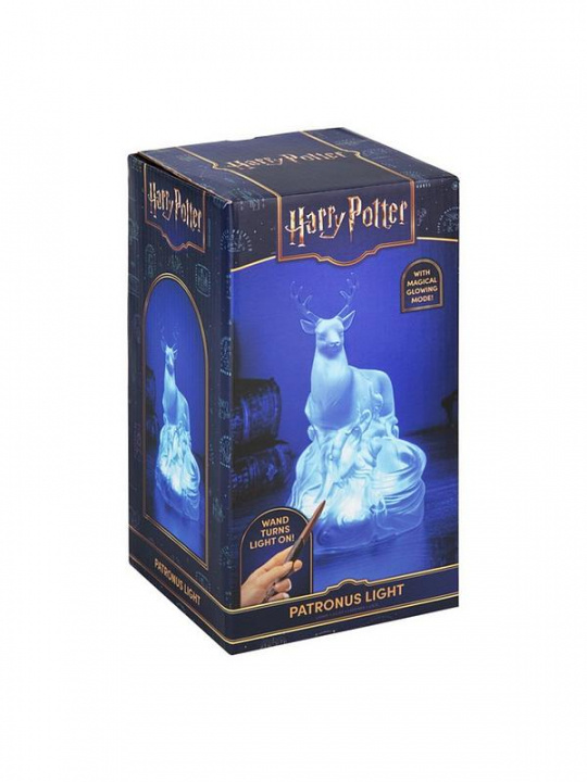 Paladone Patronus-lys med stav-fjernbetjening i gruppen LEGETØJ, BØRN & BABY / Børneværelse / Belysning til børn / Bordlamper hos TP E-commerce Nordic AB (D28817)