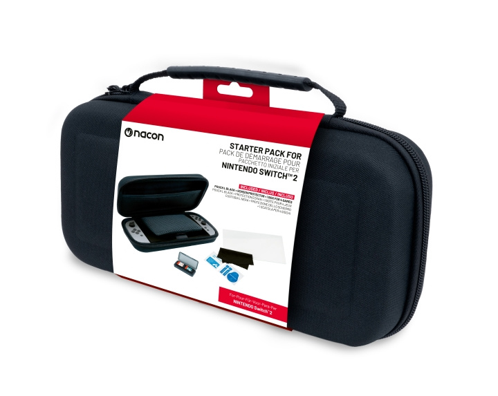 NACON Bigben Pack Pouch + Skærmbeskyttelse + Spiltasker til Nintendo Switch II i gruppen HJEMMEELEKTRONIK / Spilkonsoller og tilbehør / Nintendo Switch 2 hos TP E-commerce Nordic AB (D28827)