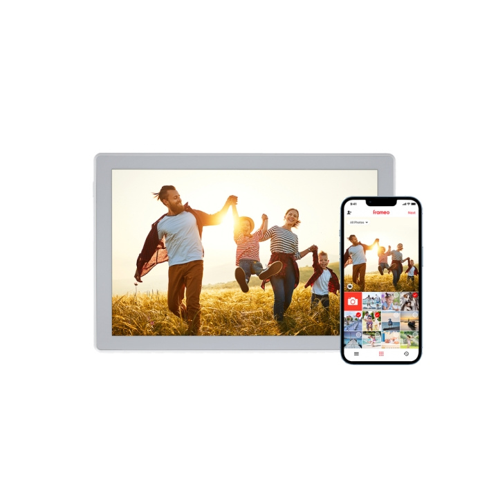 Rollei Smartere billedramme - 10 Diagonal - WiFi - App Control - Model 106 Portable - Hvid i gruppen HJEMMEELEKTRONIK / Foto og video / Fotografi udstyr hos TP E-commerce Nordic AB (D28888)