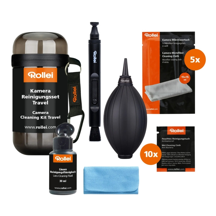Rollei Rengøringssæt til kameraer Travel i gruppen HJEMMEELEKTRONIK / Foto og video / Kamera hos TP E-commerce Nordic AB (D28904)