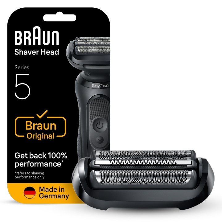 Braun Series 6 elektrisk barbermaskine ORIGINAL udskiftningshoved, 64B - Sort i gruppen SKØNHED & HELSE / Hår og styling / Barbering og trimning / Barbermaskiner hos TP E-commerce Nordic AB (D28926)