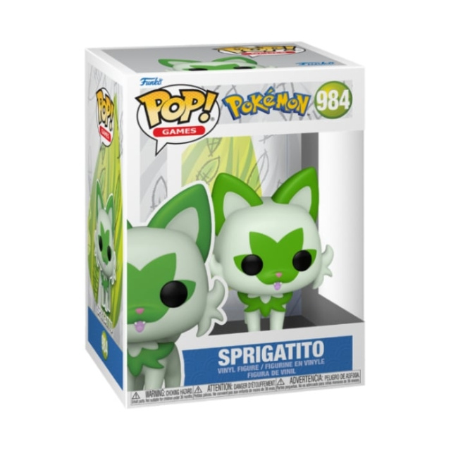 Funko Pop! Pokémon Sprigatito (75191) i gruppen SPORT, FRITID & HOBBY / Sjove gadgets / Samlergenstande hos TP E-commerce Nordic AB (D28973)