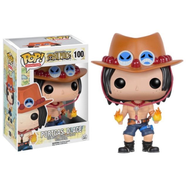 Funko Pop! One Piece Portgas D. Ace (6358) i gruppen SPORT, FRITID & HOBBY / Sjove gadgets / Samlergenstande hos TP E-commerce Nordic AB (D28974)