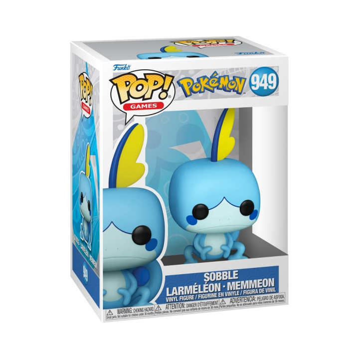 Funko Pop! Pokémon Sobble (72192) i gruppen SPORT, FRITID & HOBBY / Sjove gadgets / Samlergenstande hos TP E-commerce Nordic AB (D28977)