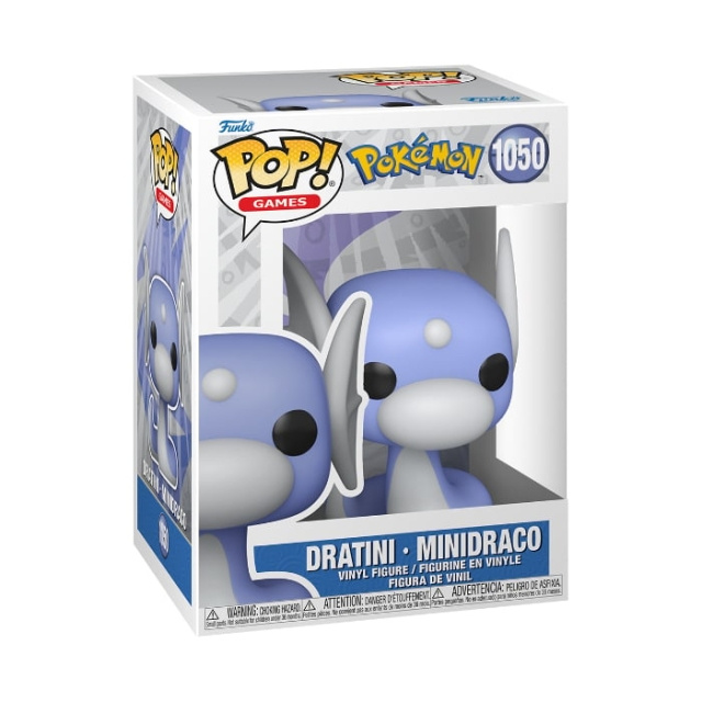 Funko Pop! Vinyl Pokémon Dratini (83854) i gruppen SPORT, FRITID & HOBBY / Sjove gadgets / Samlergenstande hos TP E-commerce Nordic AB (D28979)