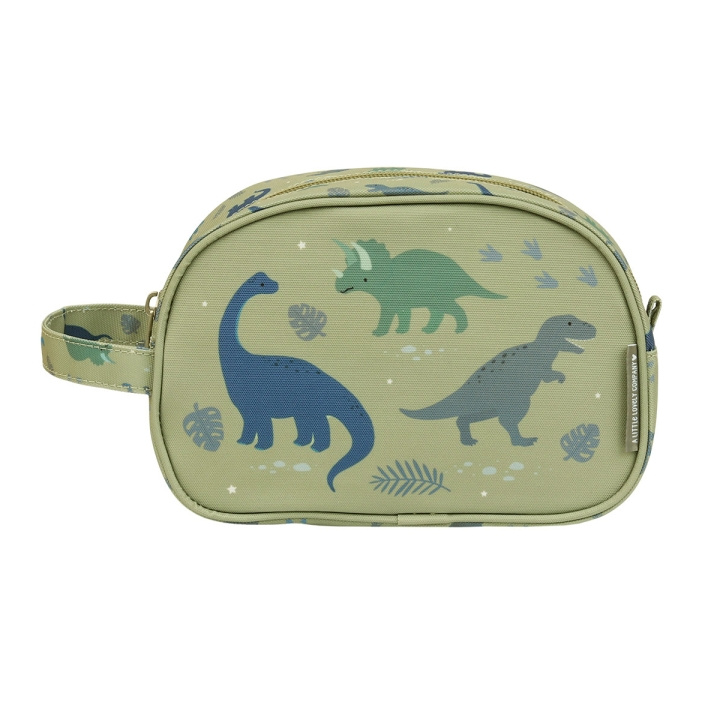 A little lovely company Toilettaske - Dinosaurer - 20,5 x 14 x 9,5 cm i gruppen LEGETØJ, BØRN & BABY / Børneværelse / Opbevaring hos TP E-commerce Nordic AB (D28981)