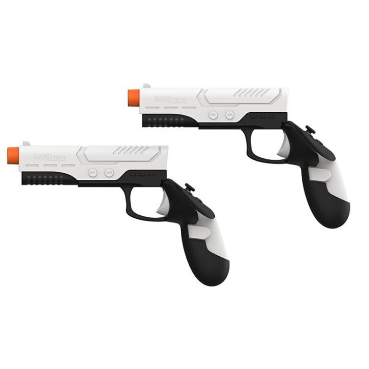 Maxx Tech VR Dual Game Guns Kit til Meta Quest 3 i gruppen COMPUTERTILBEHØR / GAMING / Gaming tilbehør hos TP E-commerce Nordic AB (D28987)