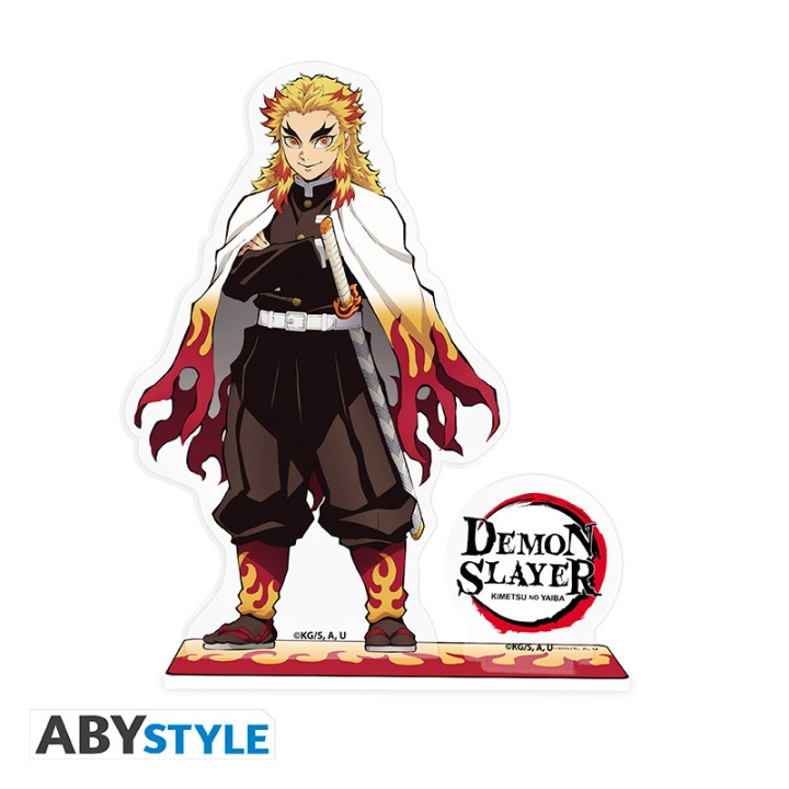 Abysse DEMON SLAYER - Acryl - Rengoku Kyojuro i gruppen SPORT, FRITID & HOBBY / Sjove gadgets / Samlergenstande hos TP E-commerce Nordic AB (D28997)
