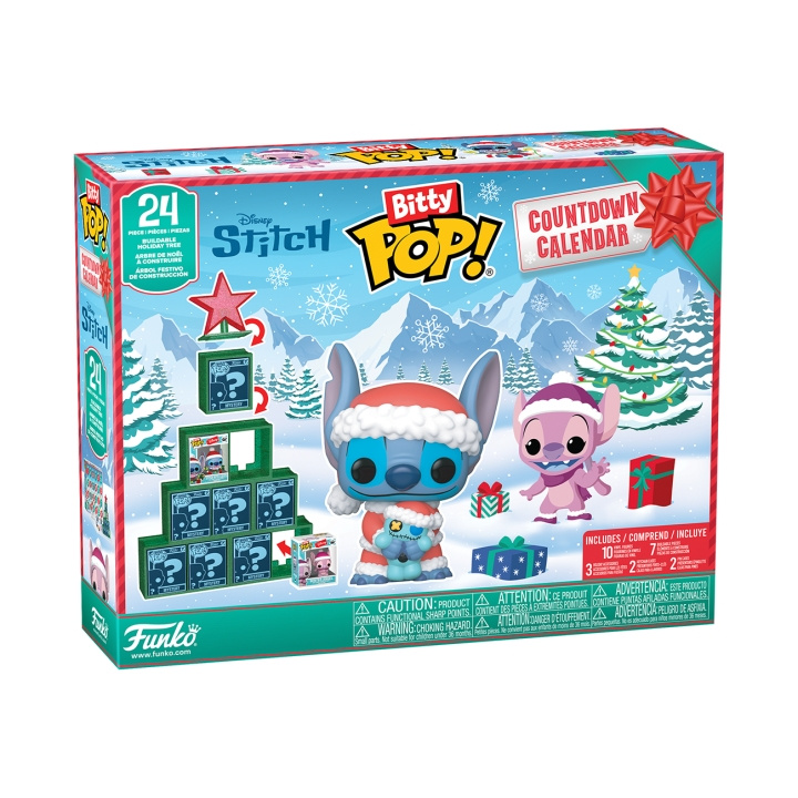 Funko Pop! Bitty Countdown Kalender Stitch Holiday (87002) i gruppen LEGETØJ, BØRN & BABY / Legetøj / Advent kalendere hos TP E-commerce Nordic AB (D29004)
