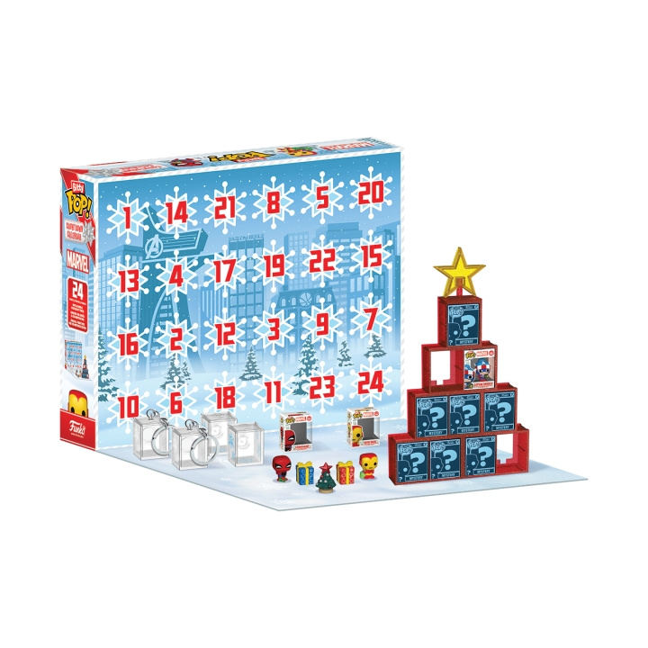 Funko Pop! Bitty nedtællingskalender Marvel Comics (87003) i gruppen LEGETØJ, BØRN & BABY / Legetøj / Advent kalendere hos TP E-commerce Nordic AB (D29006)