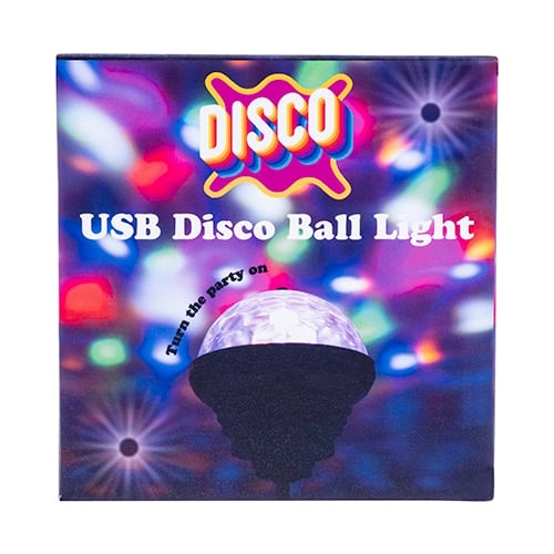 Fizz Creations USB Disco Ball Light - Kompakt i gruppen SPORT, FRITID & HOBBY / Sjove gadgets / Sjove gadgets hos TP E-commerce Nordic AB (D29008)