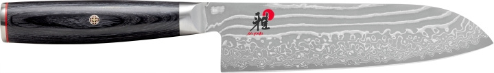 Miyabi 5000 FC-D, Santoku, fint skær - Sort - 18 cm i gruppen HJEM, HUS & HAVE / Køkkenredskaber / Køkkenknive & Knivslibemaskiner hos TP E-commerce Nordic AB (D29018)