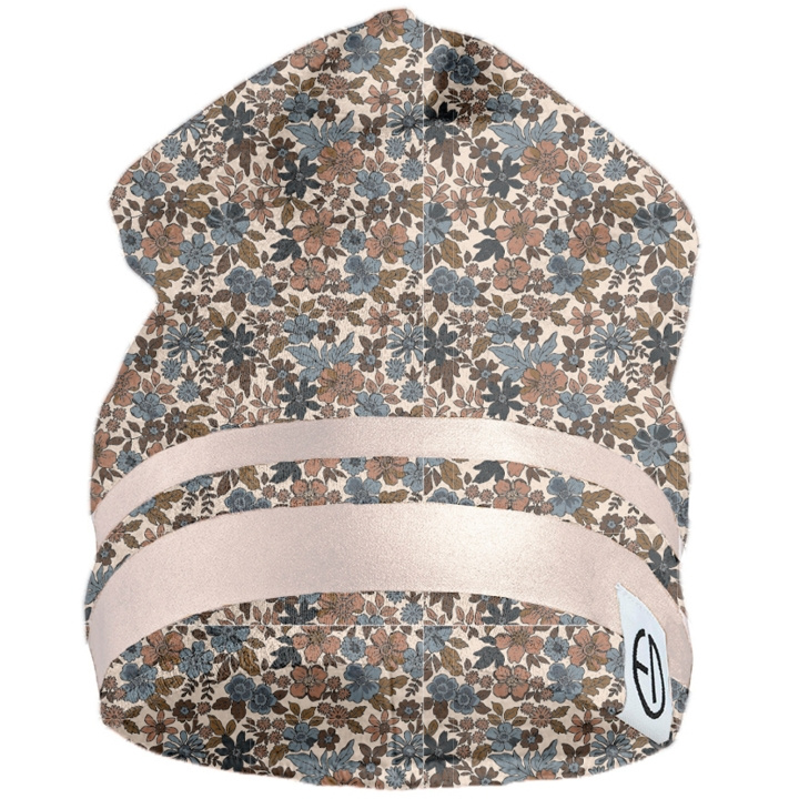 Elodie Details Winter Beanie - Blue Garden 0-6 m i gruppen LEGETØJ, BØRN & BABY / Børnetekstiler hos TP E-commerce Nordic AB (D29036)