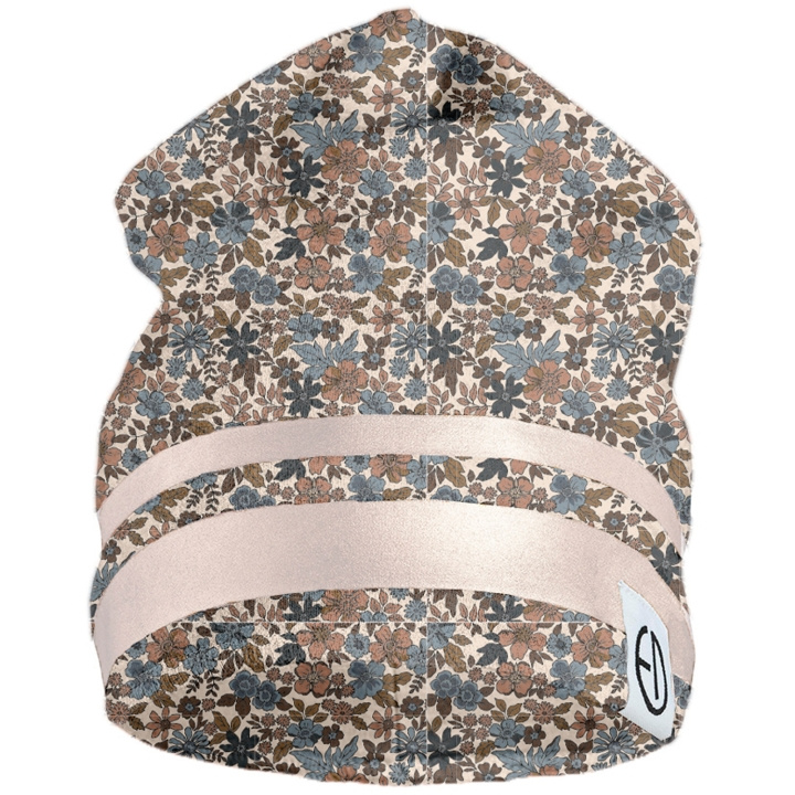 Elodie Details Winter Beanie - Blue Garden 6-12 m i gruppen LEGETØJ, BØRN & BABY / Børnetekstiler hos TP E-commerce Nordic AB (D29037)