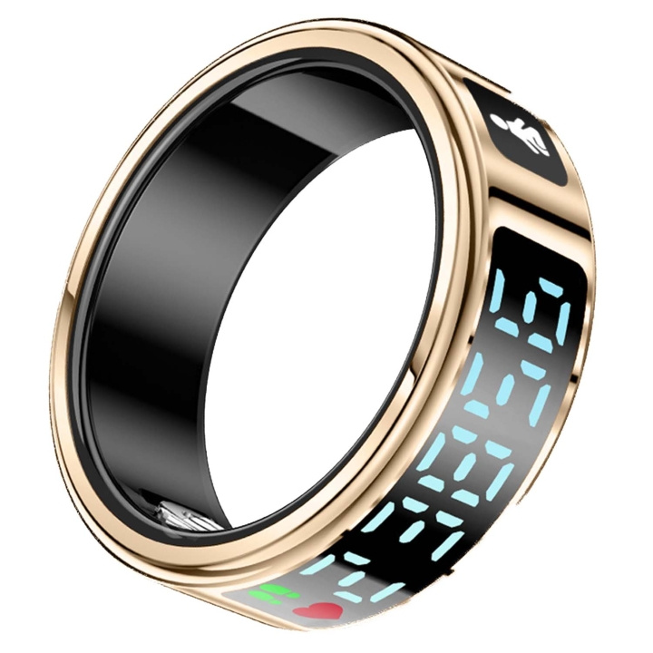 Fitpaddy Fitring Smart Ring med Display XL i gruppen SPORT, FRITID & HOBBY / Smartwatch & Aktivitetsmåler / Aktivitetsarmbånd hos TP E-commerce Nordic AB (D29110)