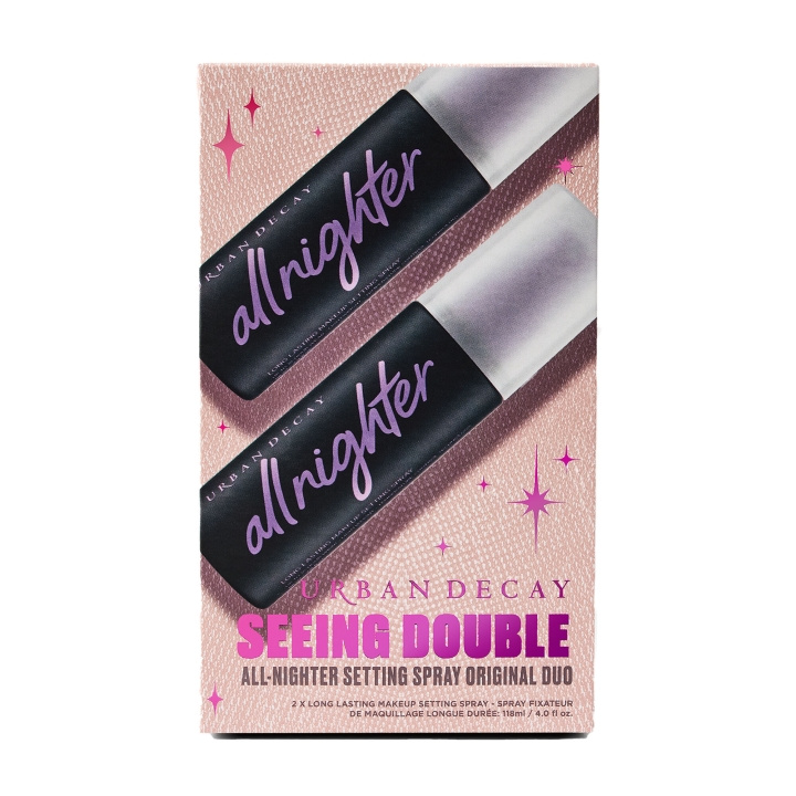 Urban Decay All Nighter Setting Spray 2x118 ml i gruppen SKØNHED & HELSE / Makeup / Makeup ansigt / Setting Spray hos TP E-commerce Nordic AB (D29127)