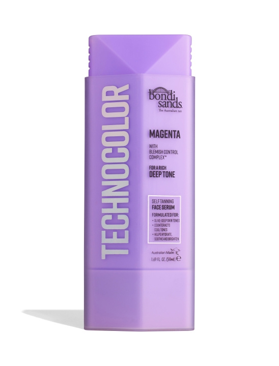 Bondi Sands Technocolor Magenta Face Self Tan Serum - Magenta 30 ml i gruppen SKØNHED & HELSE / Hudpleje / Tanning / Brun uden sol hos TP E-commerce Nordic AB (D29143)