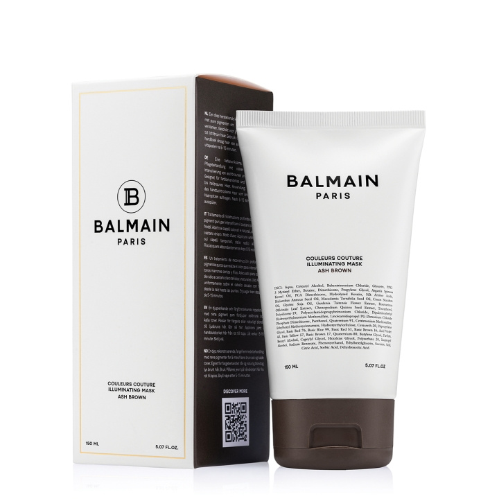 Balmain Hair Couleurs Couture Illuminating Mask - askebrun - 150 ml i gruppen SKØNHED & HELSE / Hår og styling / Hårpleje / Hårmaske hos TP E-commerce Nordic AB (D29150)