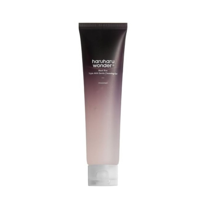Haruharu Wonder Black Rice Triple AHA Gentle Cleansing Gel - Sort - 100 ml i gruppen SKØNHED & HELSE / Hudpleje / Ansigt / Rengøring hos TP E-commerce Nordic AB (D29257)