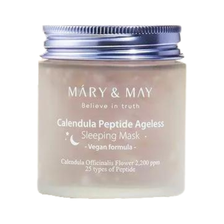 Mary&May Calendula Peptide Ageless Sleeping Mask - 110 g i gruppen SKØNHED & HELSE / Hudpleje / Ansigt / Masker hos TP E-commerce Nordic AB (D29273)