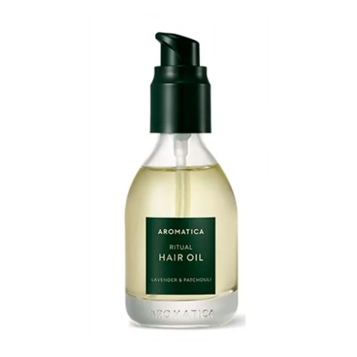Aromatica Ritual Hair Oil - Lavendel & Patchouli - 50 ml i gruppen SKØNHED & HELSE / Hår og styling / Hårpleje / Hår olie hos TP E-commerce Nordic AB (D29365)