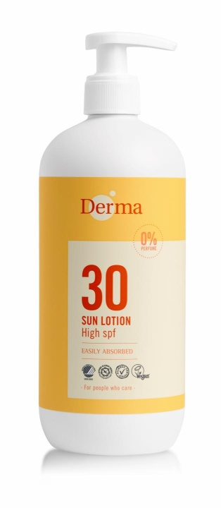 Derma Sollotion SPF 30 500 ml i gruppen SKØNHED & HELSE / Hudpleje / Tanning / Solbeskyttelse hos TP E-commerce Nordic AB (D29382)
