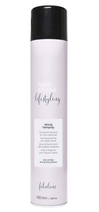 Milk_Shake Lifestyling hårspray med stærkt hold 500 ml i gruppen SKØNHED & HELSE / Hår og styling / Hår styling / Hårspray hos TP E-commerce Nordic AB (D29401)