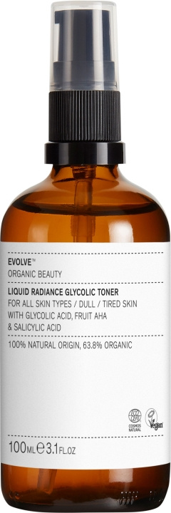 Evolve Beauty Evolve - Liquid Radiance Glycolic Toner 100 ml i gruppen SKØNHED & HELSE / Hudpleje / Ansigt / Rengøring hos TP E-commerce Nordic AB (D29403)