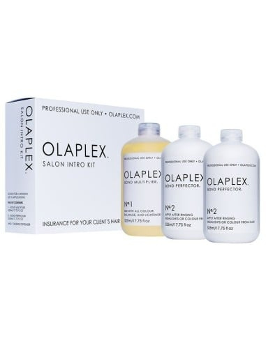 Olaplex Salon Intro Kit 3 - 3 x 525 ml i gruppen SKØNHED & HELSE / Hår og styling / Hårpleje / Hårmaske hos TP E-commerce Nordic AB (D29412)