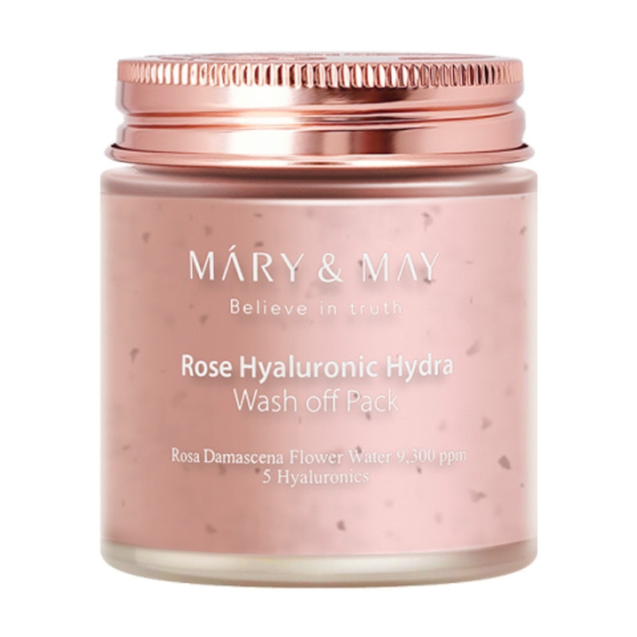 Mary&May Rose Hyaluronic Hydra Wash Off Pack - 125 gram i gruppen SKØNHED & HELSE / Hudpleje / Ansigt / Masker hos TP E-commerce Nordic AB (D29414)