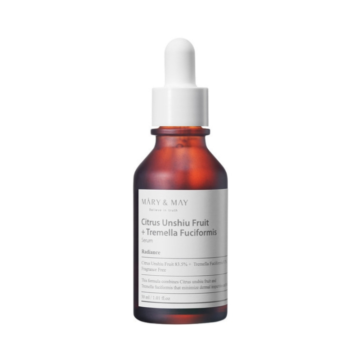 Mary&May Citrus Unshiu + Tremella Fuciformis Serum - 30 ml i gruppen SKØNHED & HELSE / Hudpleje / Ansigt / Hudserum hos TP E-commerce Nordic AB (D29419)