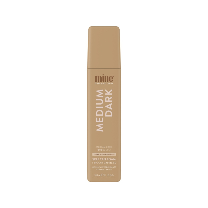 minetan Tan Foam 200 ml - Medium mørk i gruppen SKØNHED & HELSE / Hudpleje / Tanning / Brun uden sol hos TP E-commerce Nordic AB (D29445)