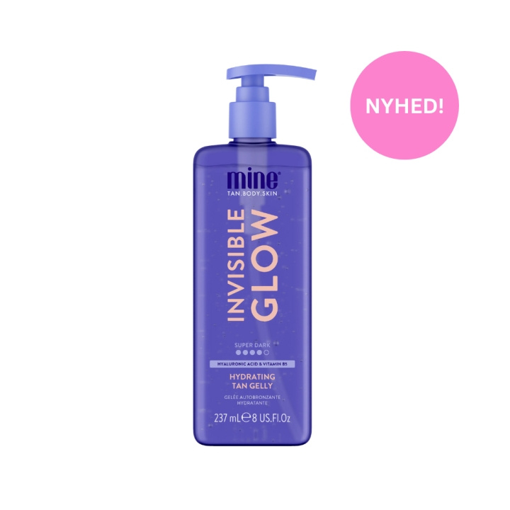 minetan Invisible Glow 237 ml - SUPER DARK TAN GELLY i gruppen SKØNHED & HELSE / Hudpleje / Tanning / Brun uden sol hos TP E-commerce Nordic AB (D29448)