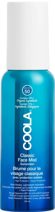 Coola Klassisk ansigtsmist SPF 50 i gruppen SKØNHED & HELSE / Hudpleje / Tanning / Solbeskyttelse hos TP E-commerce Nordic AB (D29460)