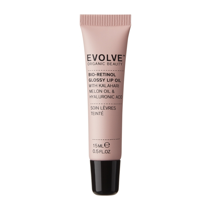 Evolve Beauty Bio-Retinol Glossy Lip Oil 15 ml - Soft Pink i gruppen SKØNHED & HELSE / Makeup / Læber / Lip gloss hos TP E-commerce Nordic AB (D29475)