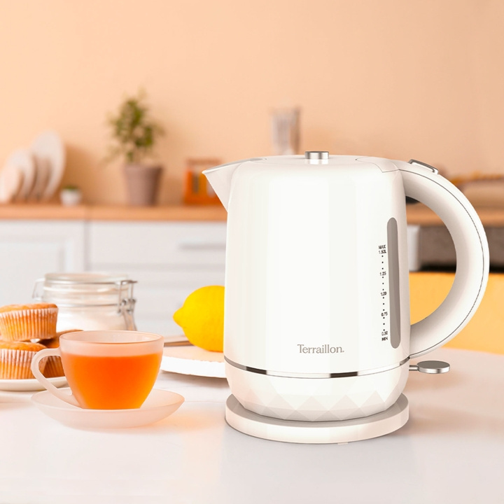Terraillon Diamond Frukostpaket Serie Vit i gruppen HJEM, HUS & HAVE / Husholdningsapparater / Vand & Juice / Elkedel hos TP E-commerce Nordic AB (D29488)