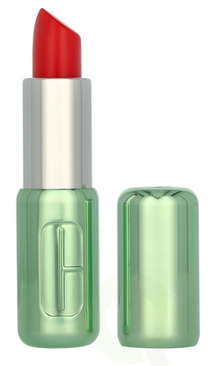 Clinique Pop Longwear Satin Lipstick 3.9 g #36 Poppy Pop i gruppen SKØNHED & HELSE / Makeup / Læber / Læbestift hos TP E-commerce Nordic AB (D29542)