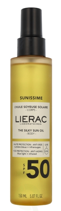Lierac Paris Lierac Sunissime The Silky Sun Oil SPF50 150 ml i gruppen SKØNHED & HELSE / Hudpleje / Tanning / Solbeskyttelse hos TP E-commerce Nordic AB (D29566)