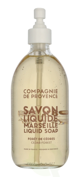 Compagnie De Provence Liquid Marseille Soap 495 ml Cedar Forest i gruppen SKØNHED & HELSE / Hudpleje / Kropspleje / Duft sæbe hos TP E-commerce Nordic AB (D29578)