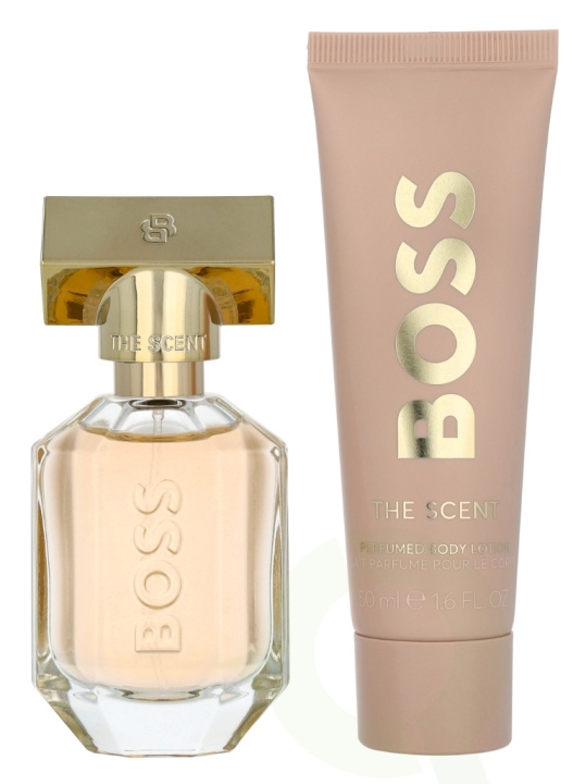 Hugo Boss The Scent For Her Giftset 80 ml Edp Spray 30ml/Body Lotion 50ml i gruppen SKØNHED & HELSE / Duft & Parfume / Parfume / Parfume kasser hos TP E-commerce Nordic AB (D29610)