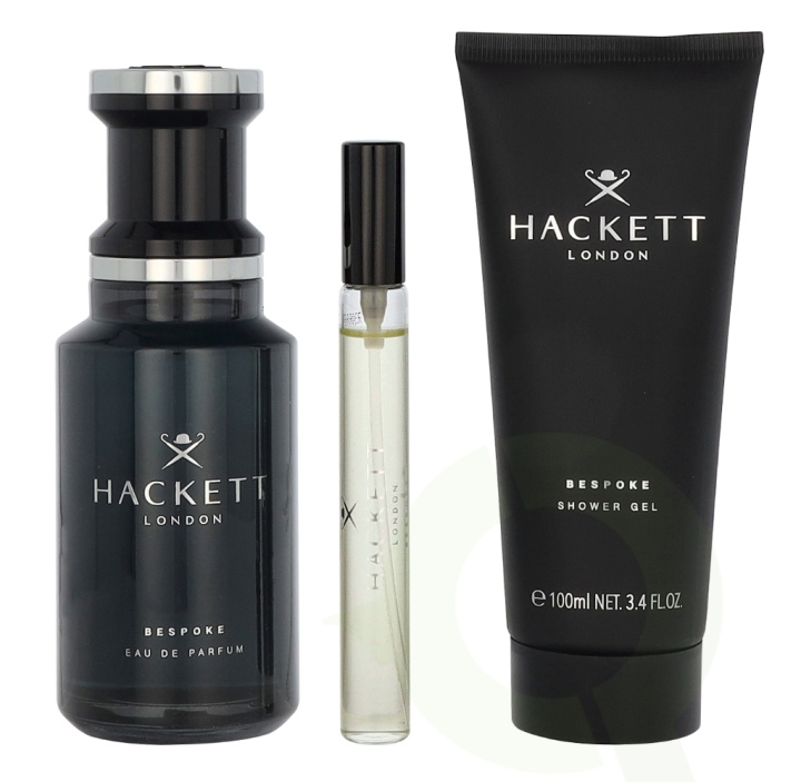Hackett London Hackett Bespoke Giftset 210 ml Edp Spray 100 ml/Showergel 100 ml/Travel Spray 10 ml i gruppen SKØNHED & HELSE / Duft & Parfume / Parfume / Parfume kasser hos TP E-commerce Nordic AB (D29624)