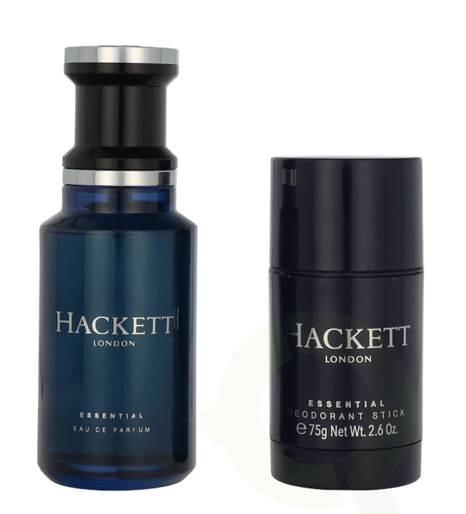 Hackett London Hackett Essential Giftset 175 ml Edp Spray 100 ml/Deo Stick 75 gr i gruppen SKØNHED & HELSE / Duft & Parfume / Parfume / Parfume kasser hos TP E-commerce Nordic AB (D29626)
