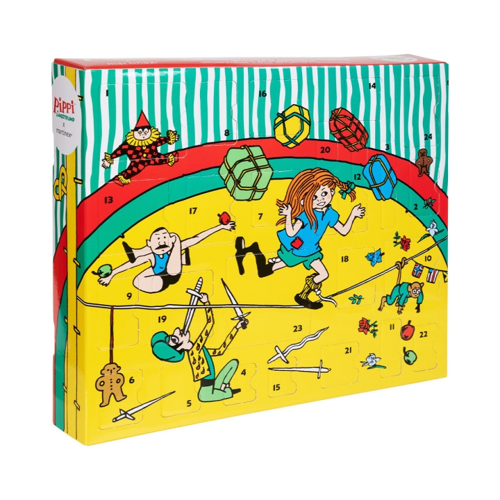 Pippi Långstrump Pippi Langstrømpe - Adventskalender 2024 (35827030) i gruppen LEGETØJ, BØRN & BABY / Legetøj / Advent kalendere hos TP E-commerce Nordic AB (D29653)