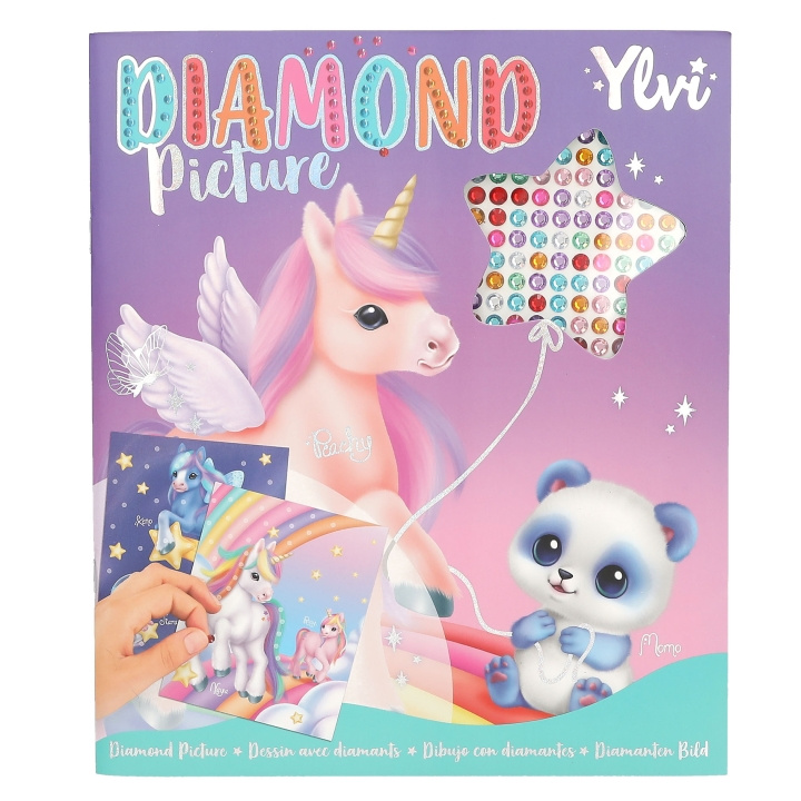 Ylvi Skab din diamant-billedklistermærkebog - (0413483) i gruppen LEGETØJ, BØRN & BABY / Legetøj / Hobbyartikler hos TP E-commerce Nordic AB (D29663)