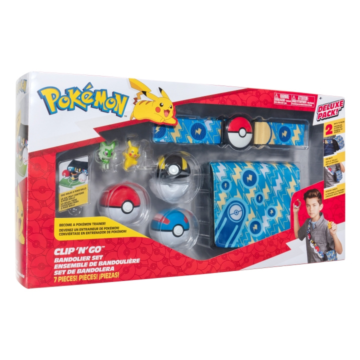 Pokémon Clip No Go Bandolier-promosæt - (PKW4293) i gruppen LEGETØJ, BØRN & BABY / Legetøj / Legesæt hos TP E-commerce Nordic AB (D29666)